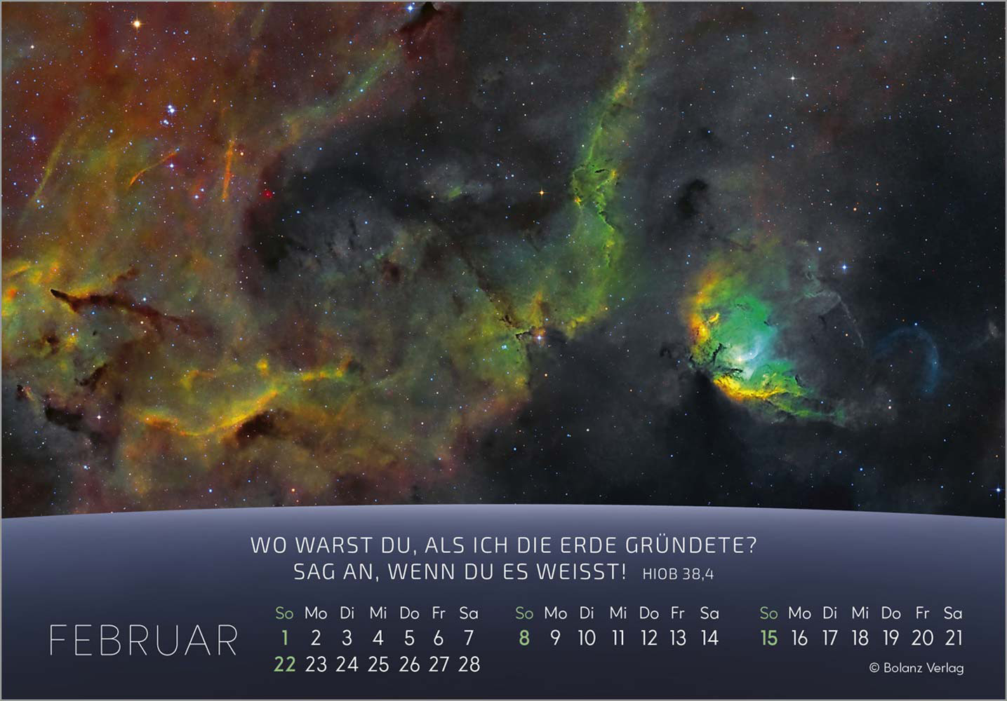 Du bist nicht fern 2026 - Panoramakalender Du bist nicht fern 2026 - Panoramakalender