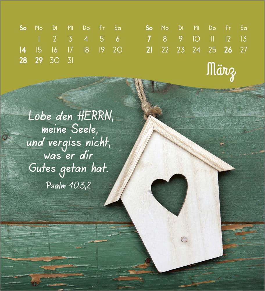 Von Herzen ein glückliches Jahr 2027