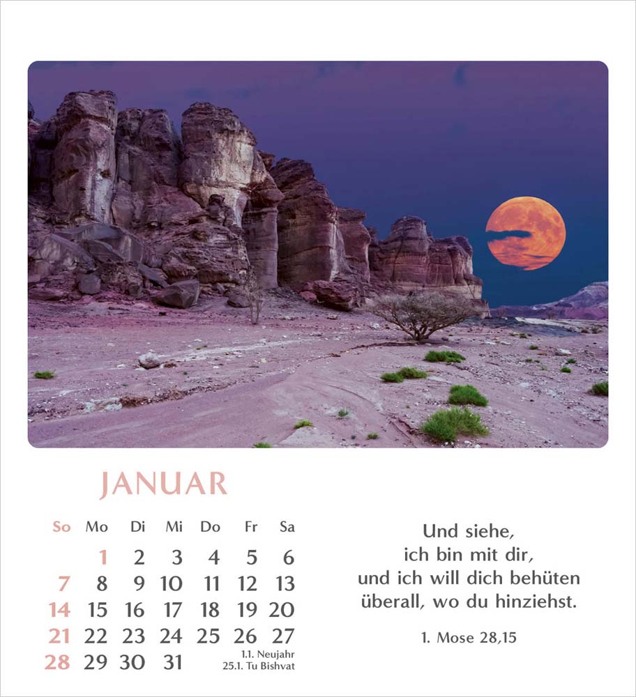 Geliebtes Israel 2024 - Verteilkalender Geliebtes Israel 2024 - Verteilkalender