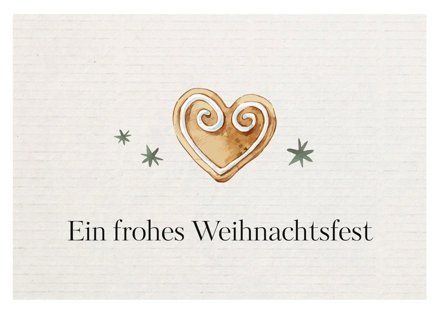 Gesegnete Weihnachten - Postkartenset