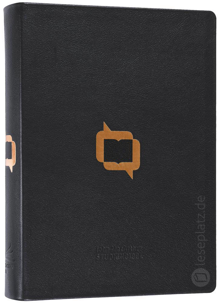 MacArthur Studienbibel - Kalbsleder / Rotgoldschnitt