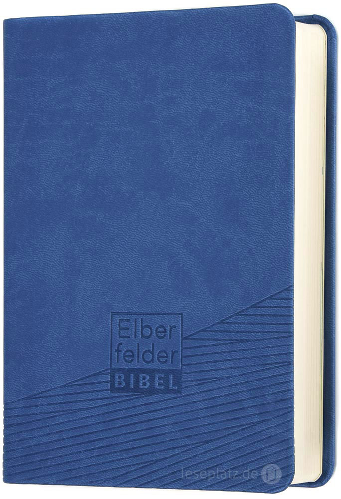 Elberfelder Bibel 2006 Taschenausgabe - Kunstleder blau