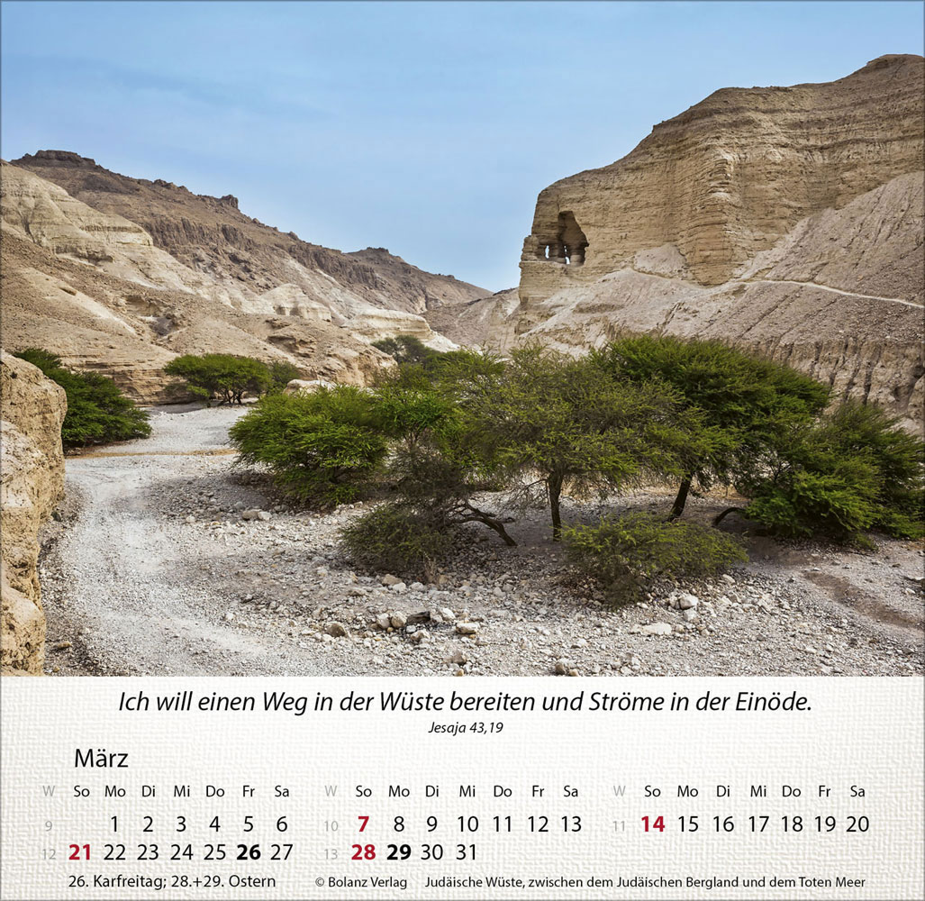 Israel Shalom 2027 - Tischkalender