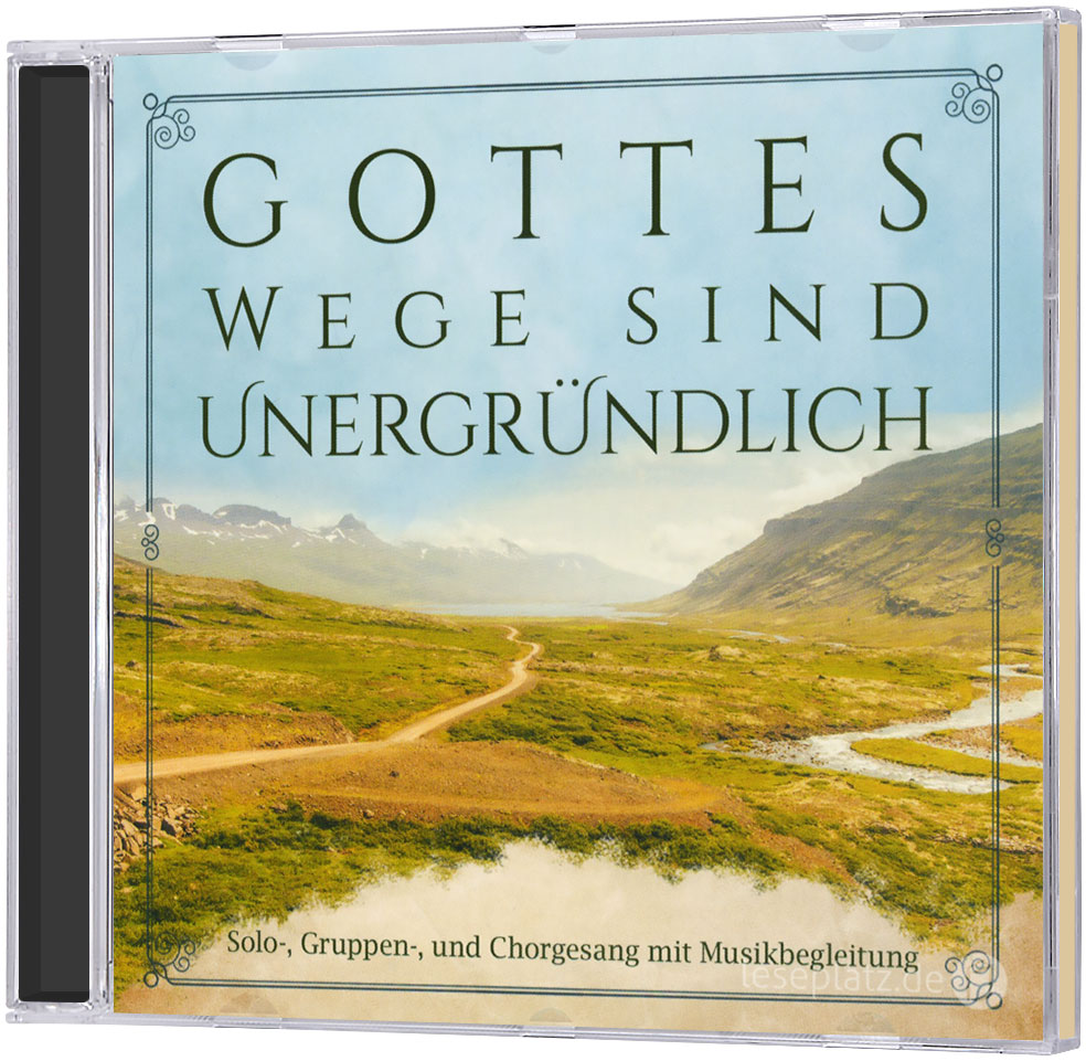 Gottes Wege sind unergründlich - CD