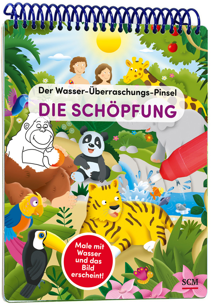 Der Wasser-Überraschungs-Pinsel - Die Schöpfung