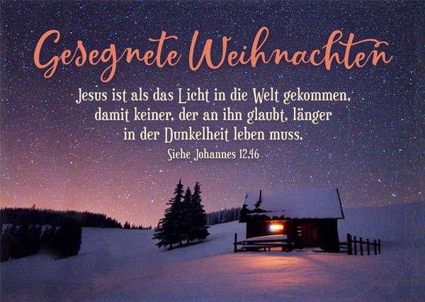 15-9394W Postkarte - Dunkelheit