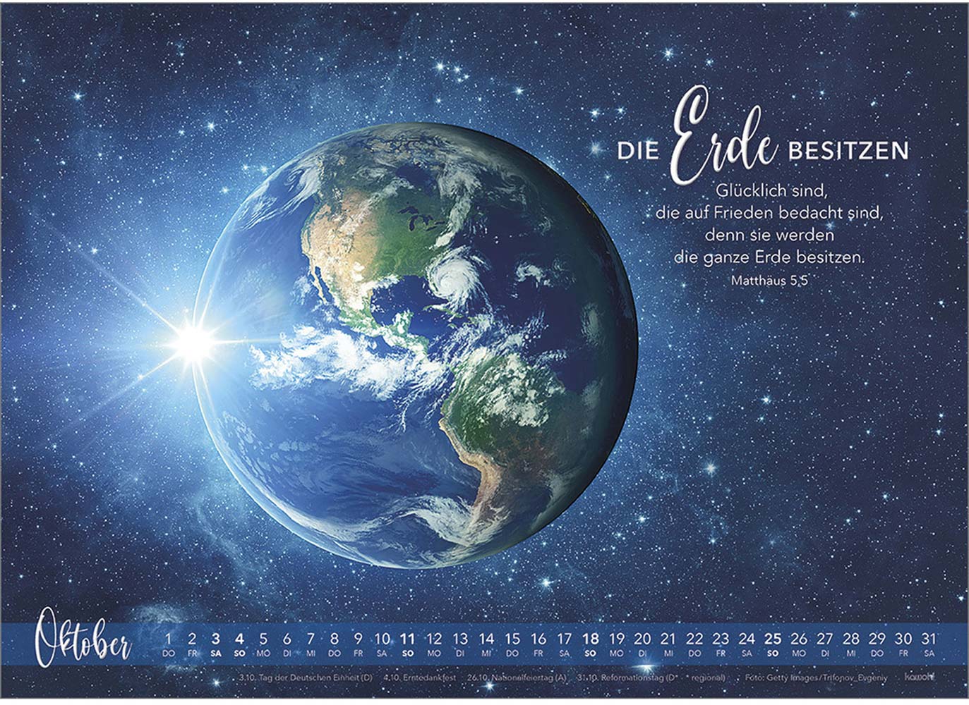 Die Liebe bleibt 2026 - Wandkalender