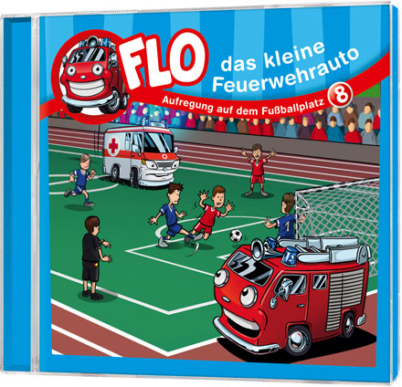 Flo - Das kleine Feuerwehrauto (8) - CD