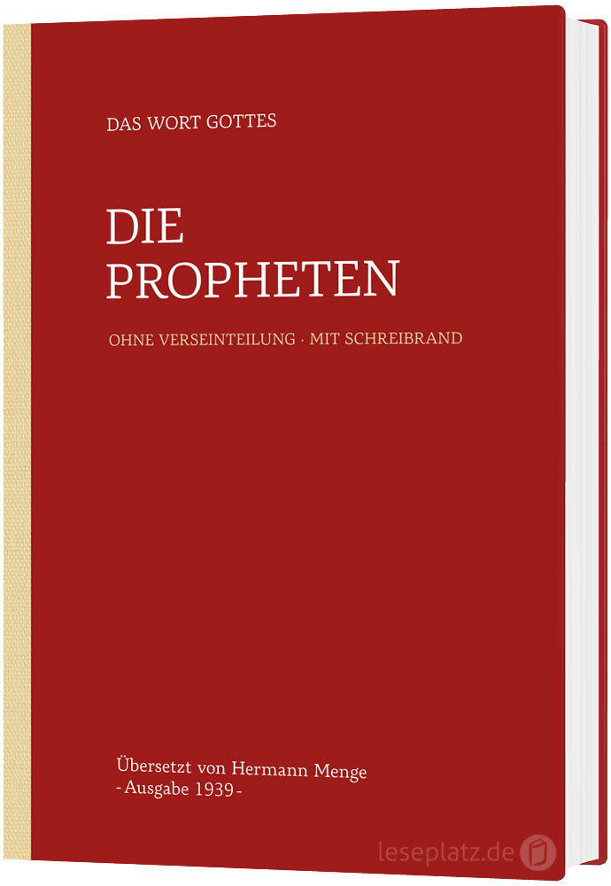 Menge 1939 - Altes Testament "Die Propheten"