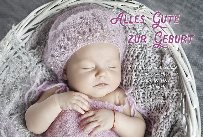 480056038_01 Faltkarte "Alles Gute zur Geburt"