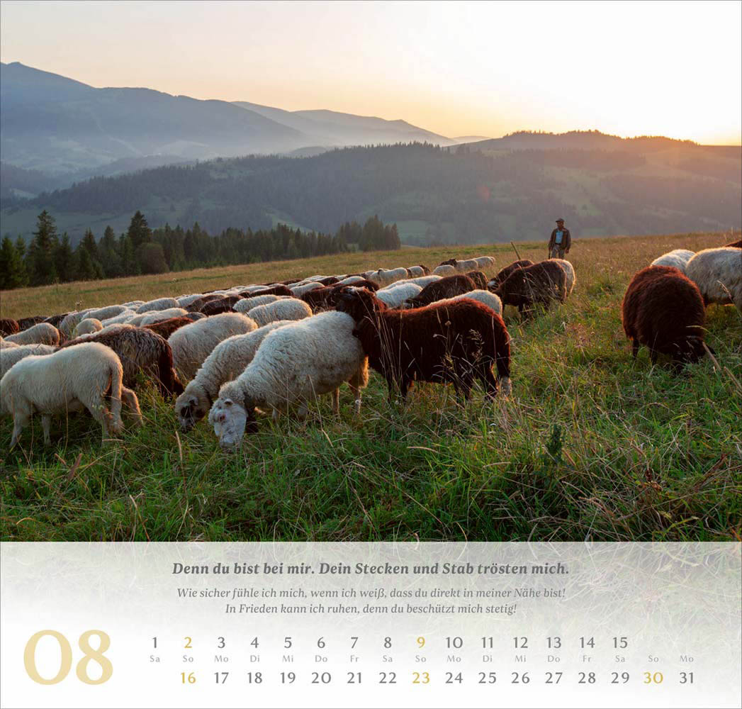 Psalm 23 - Wandkalender 2026