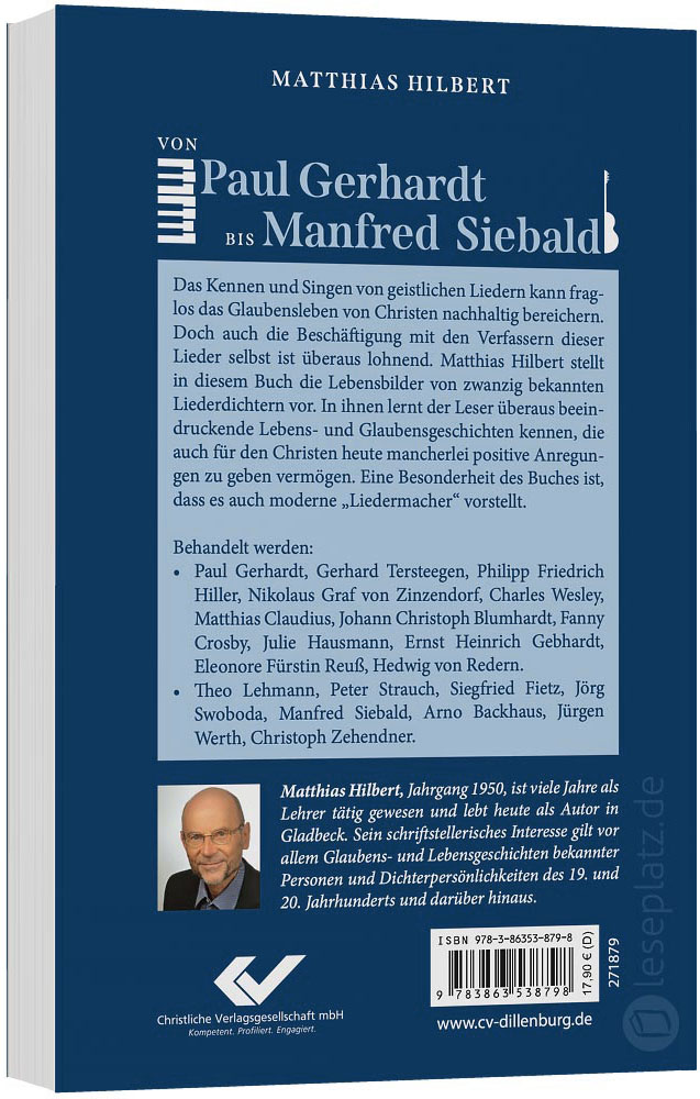 Von Paul Gerhardt bis Manfred Siebald