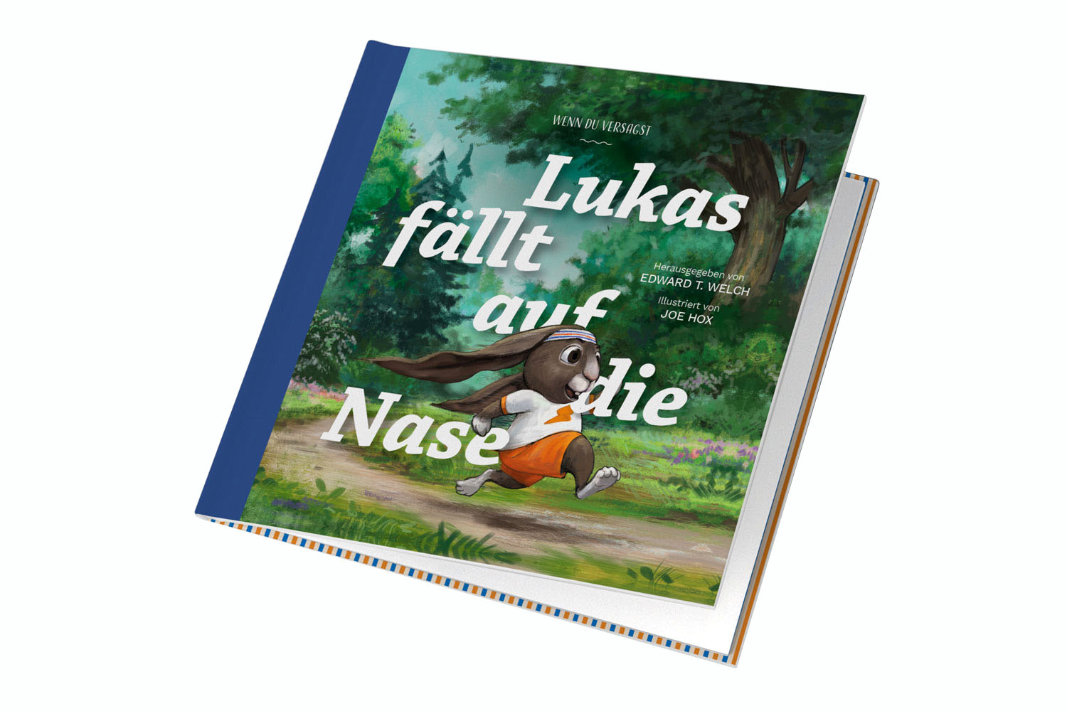 Lukas fällt auf die Nase