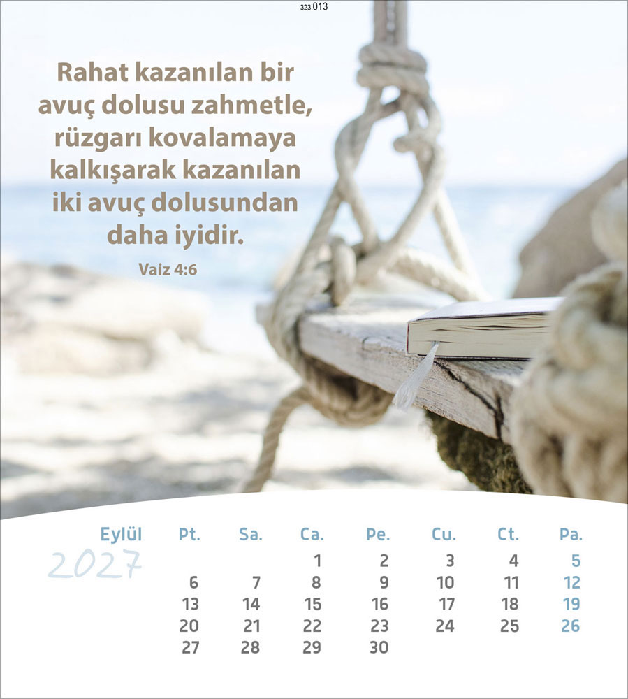Leben für Dich 2027 - Verteilkalender (Türkisch)