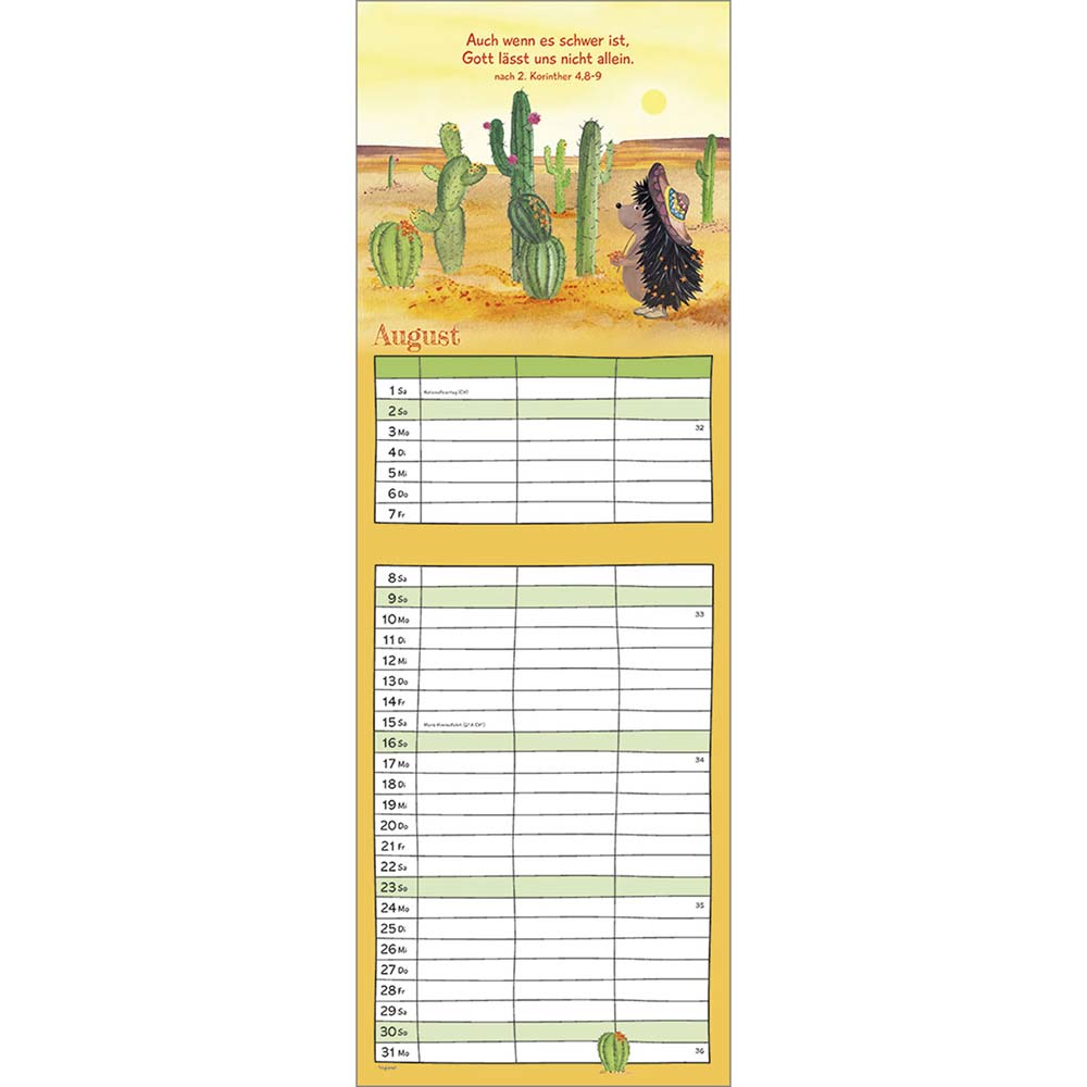 Freu dich mit uns jeden Tag! 2026 - Wandkalender Freu dich mit uns jeden Tag! 2026 - Wandkalender