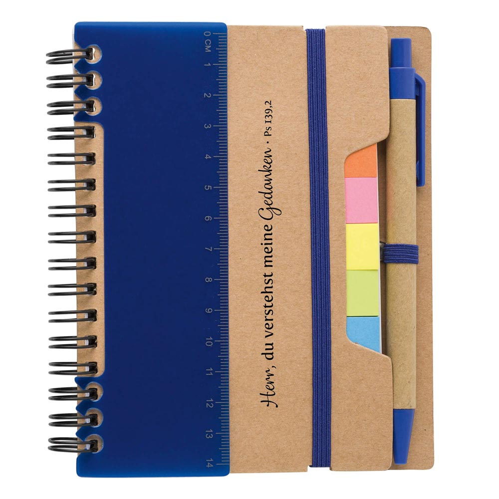 Multi-Notizbuch - Blau Multi-Notizbuch - Blau