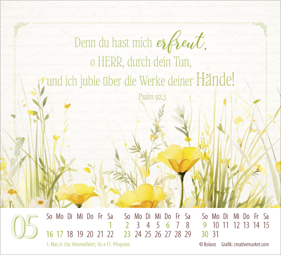 Poesie guter Worte 2027 - Minikalender