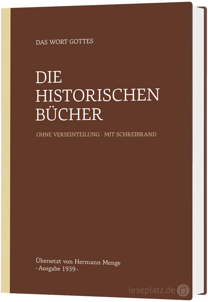 Menge 1939 - Altes Testament "Die historischen Bücher"
