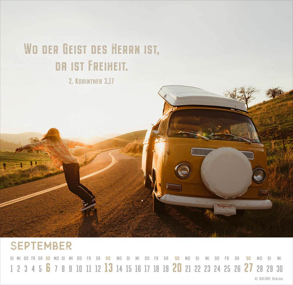 Freiheit 2026 - Tischkalender