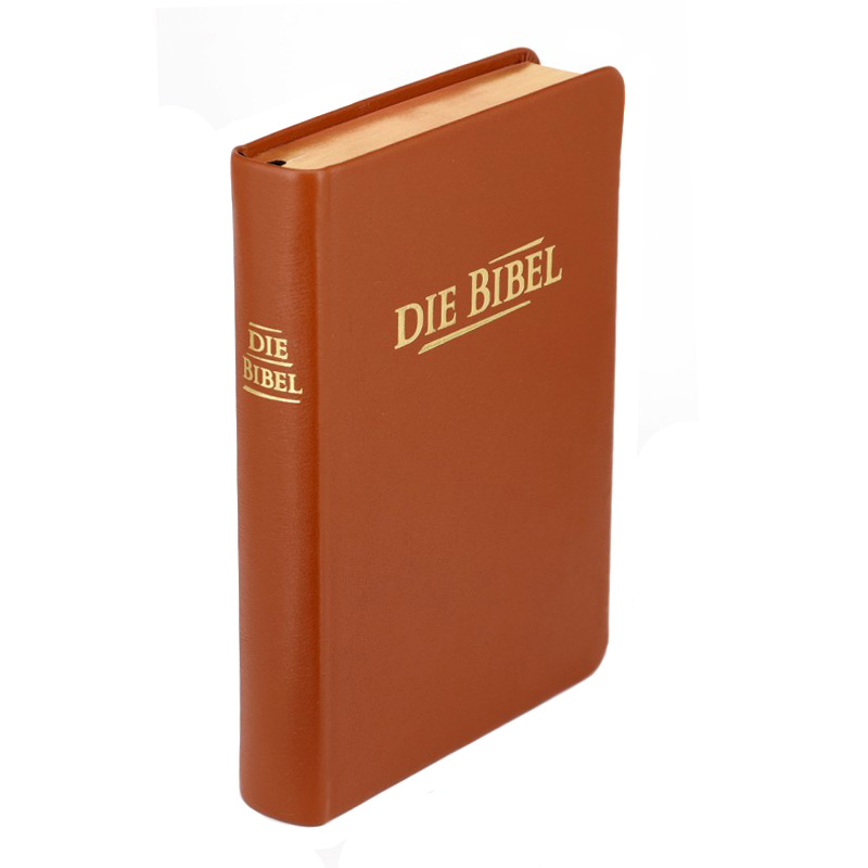 257187_ELB-Taschenbibel-02 Elberfelder 2003 - Taschenausgabe / Leder hellbraun Rotgoldschnitt