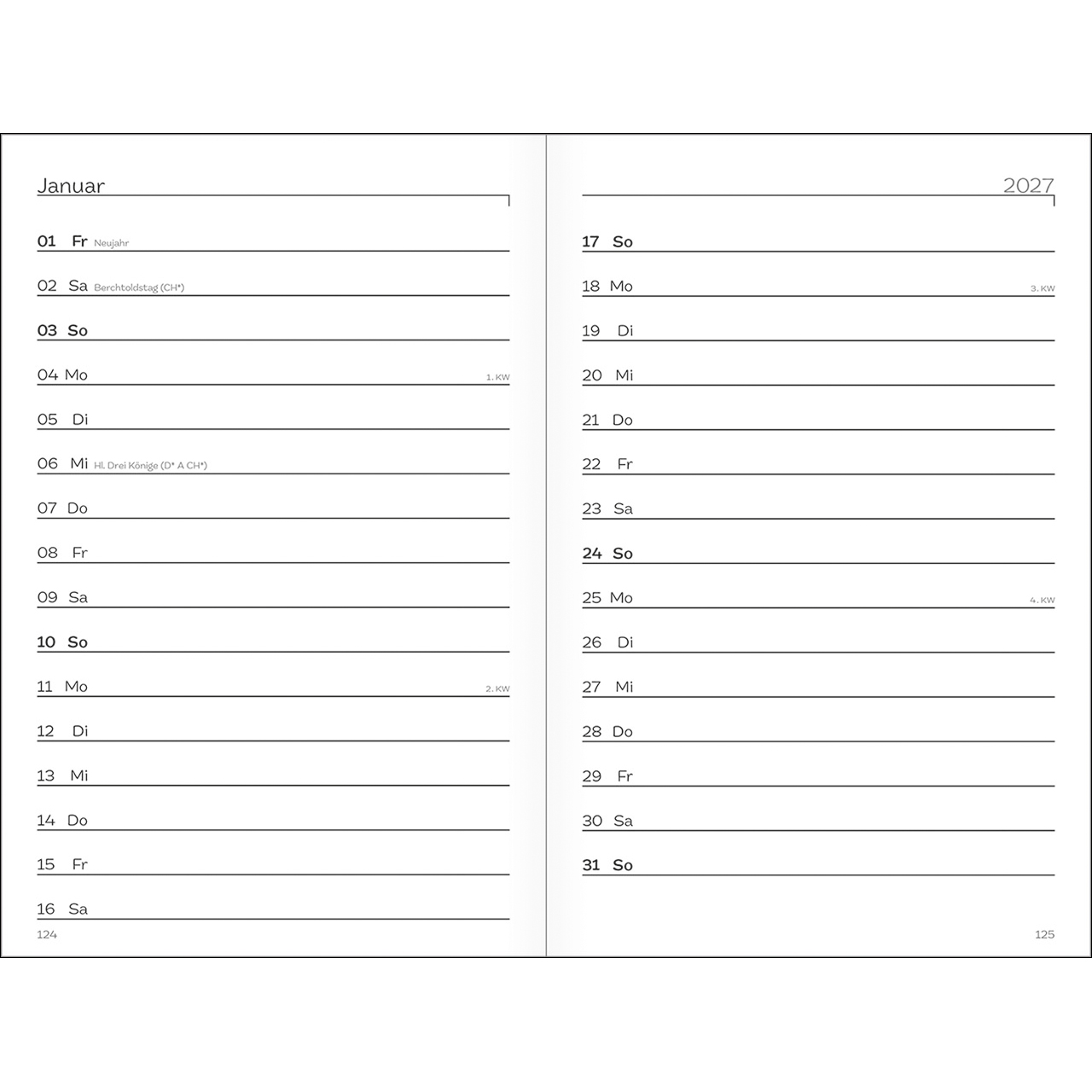 Terminkalender Maxi - Jahreslosung 2026 Terminkalender Maxi - Jahreslosung 2026
