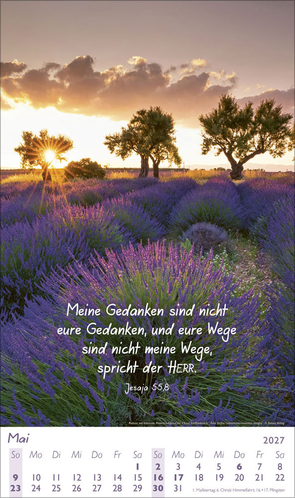Faszinierende Schöpfung 2027 - Posterkalender