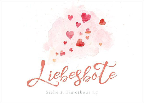 15-7235_01 Postkarte - Big Blessing "Liebesbote"