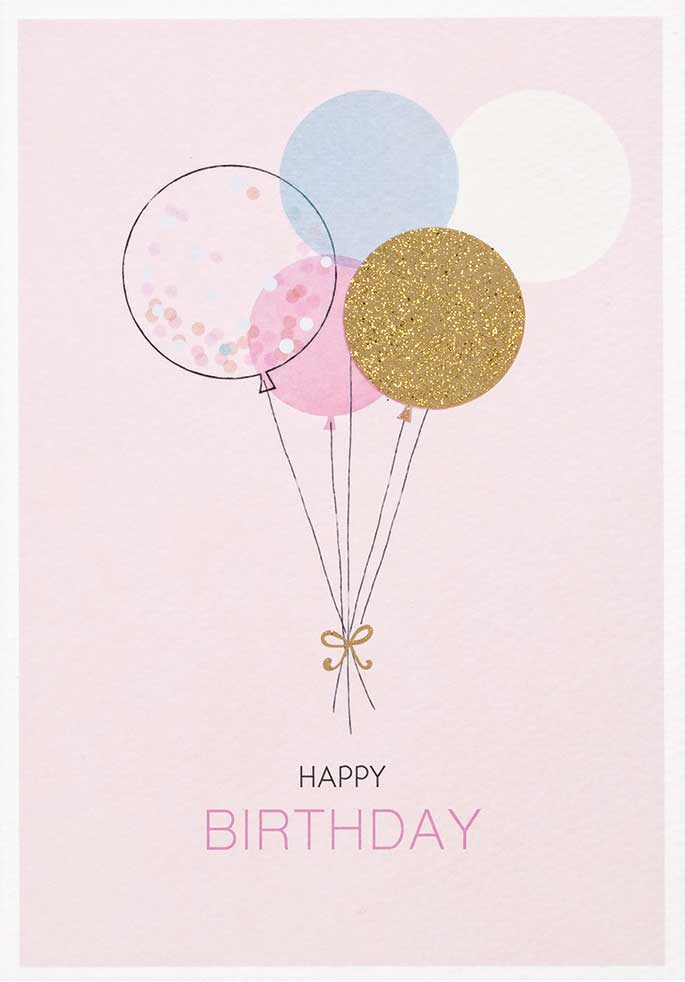 179712390 Doppelkarte "Luftballons"