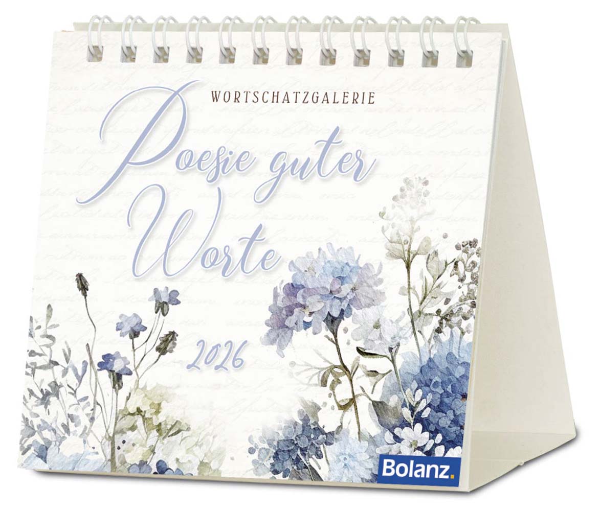 Poesie guter Worte 2026 - Minikalender