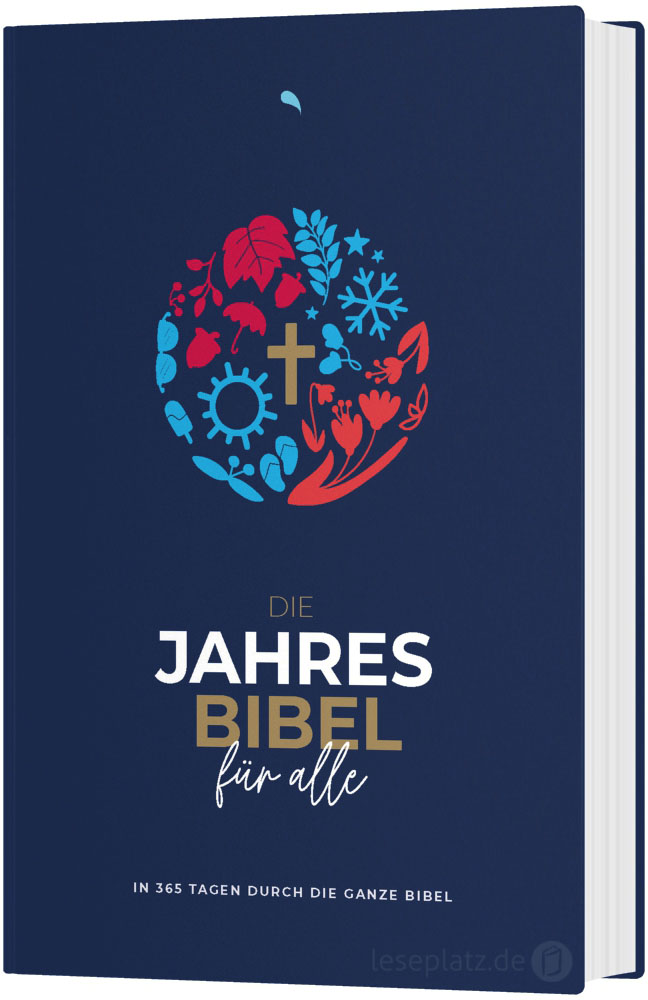 Hoffnung für Alle. Die Jahresbibel - Blue Edition