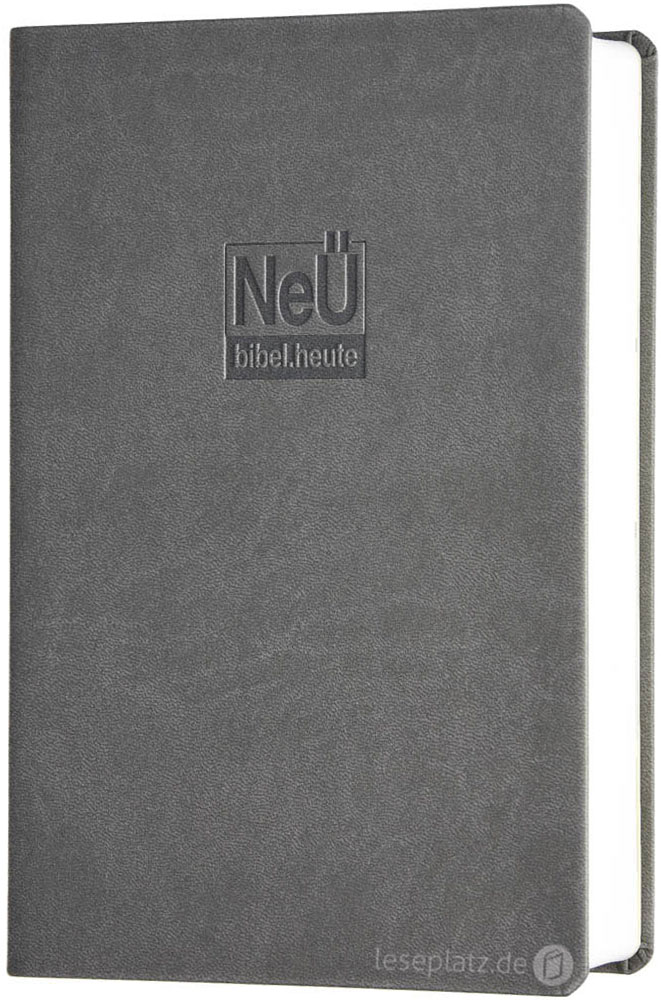 NeÜ - Standardausgabe Kunstleder grau