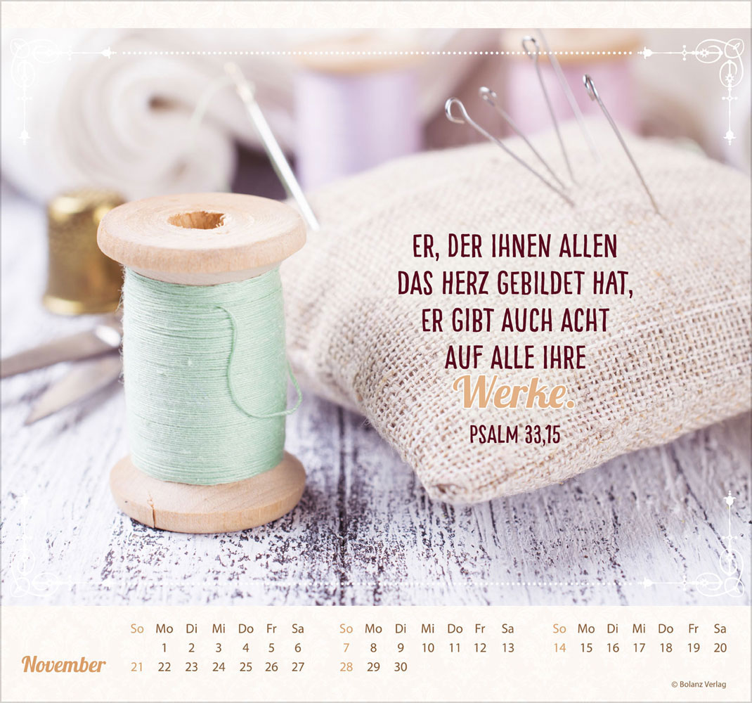 Am Anfang war das Wort 2027 - Wandkalender