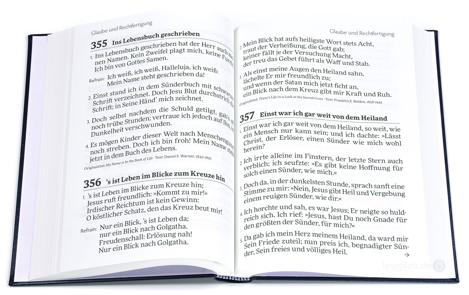 Gemeinde-Gesangbuch "Singt von Jesus!" - Großdruck