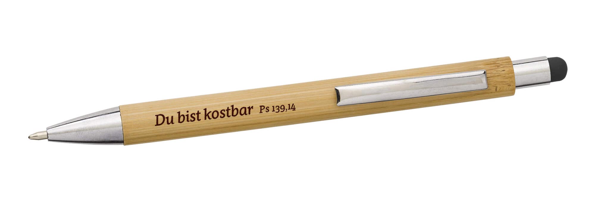 Kugelschreiber "Kostbar" - Schwarz