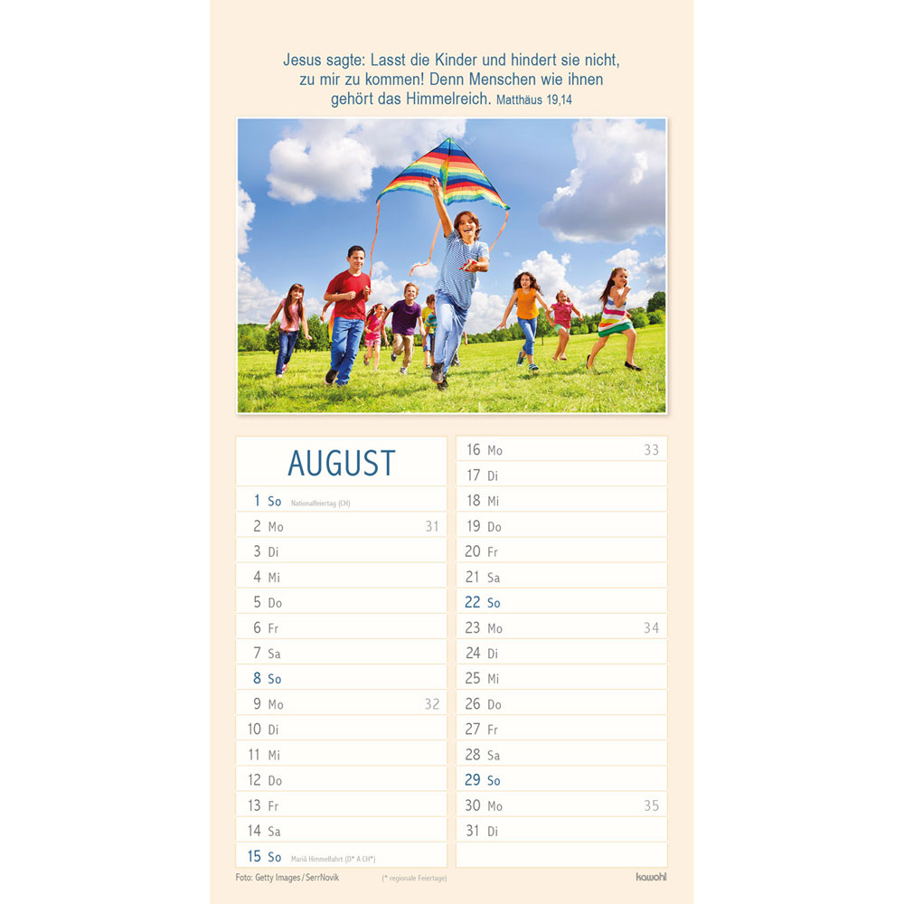 Meine Zeit in seinen Händen 2027 - Wandkalender