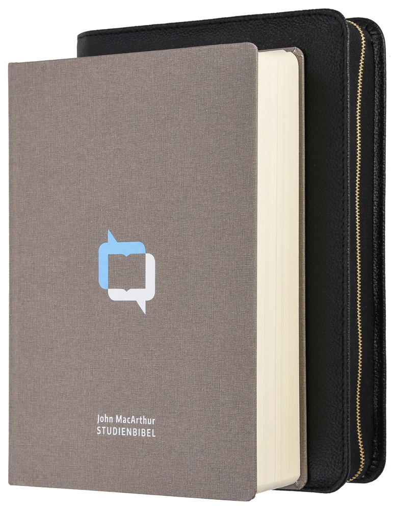 184775001 MacArthur Studienbibel - Hardcover mit Rindlederhülle