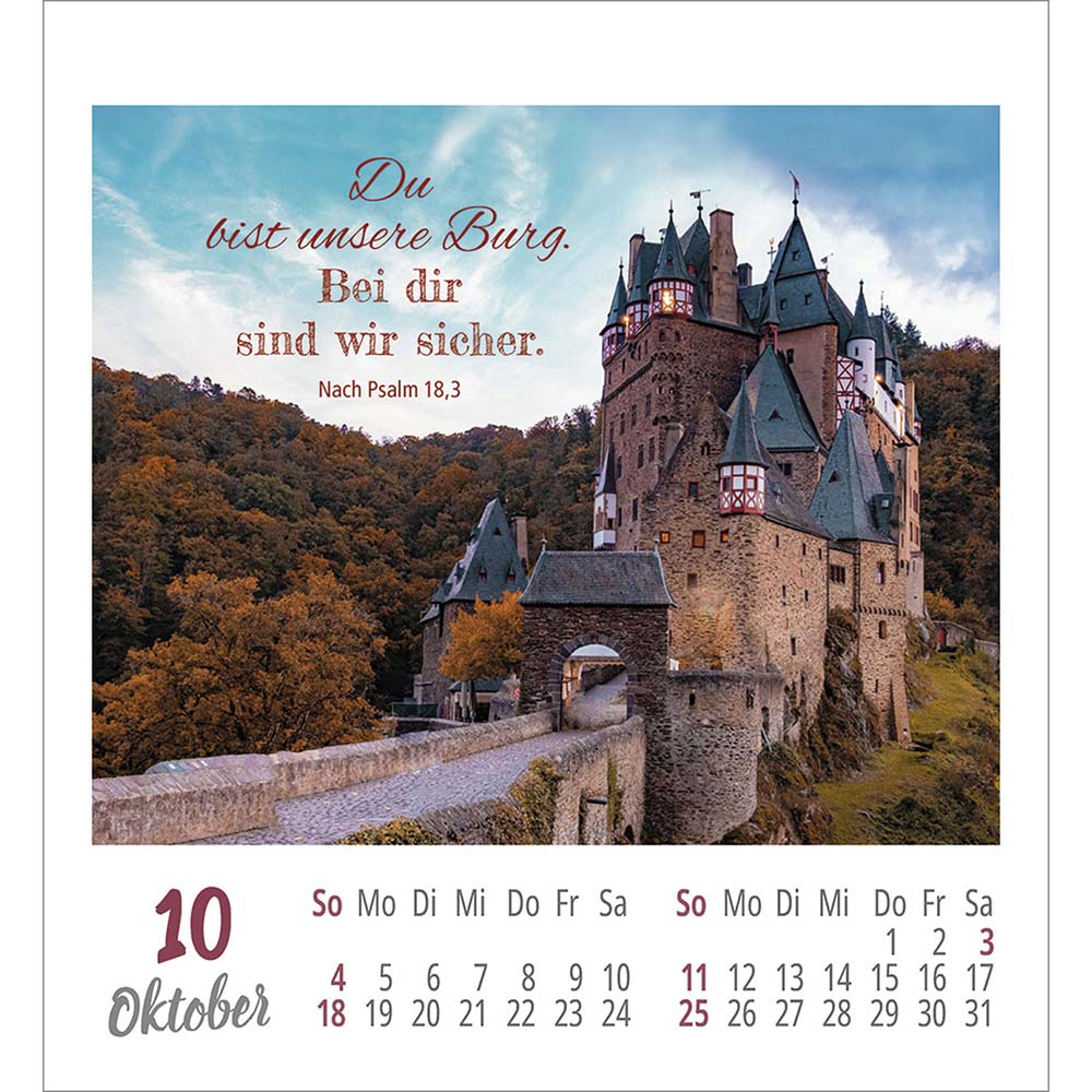 Frei sein & leben 2026 - Aufkleber-Kalender