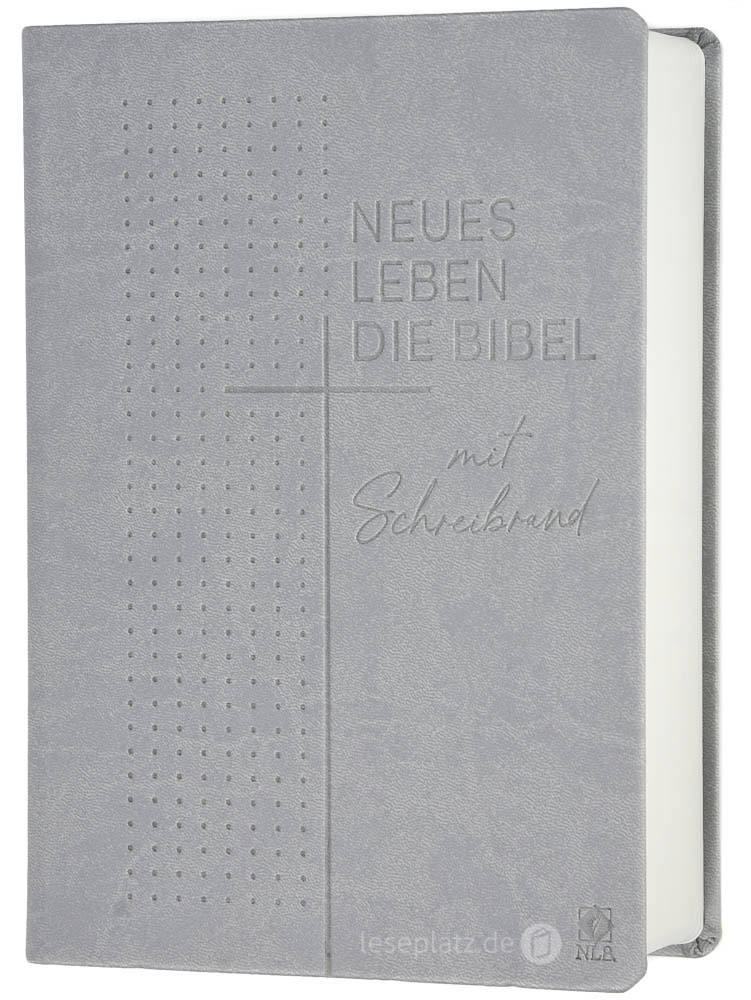 Neues Leben. Die Bibel - Schreibrandausgabe "Kunstleder grau"