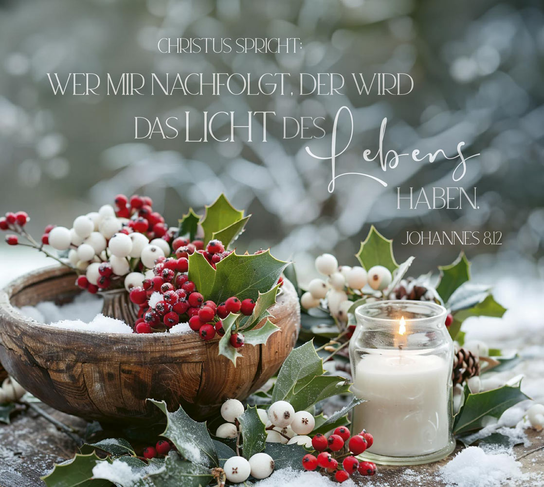 Das Licht der Weihnacht - Aufstellbuch