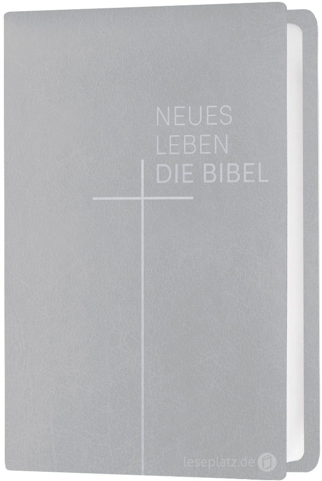 Neues Leben. Die Bibel - Taschenausgabe - Leder grau