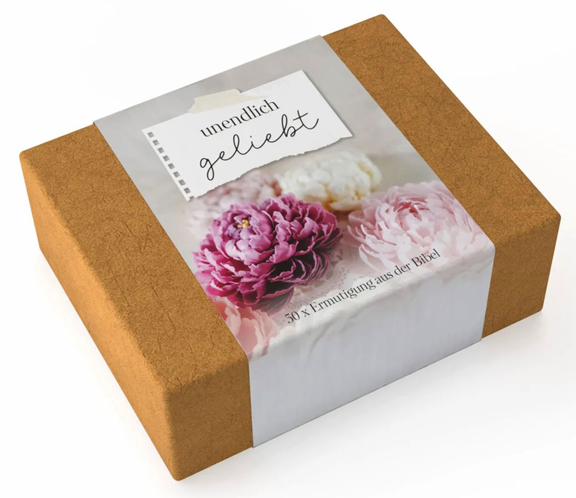 Unendlich geliebt  - Textkartenbox