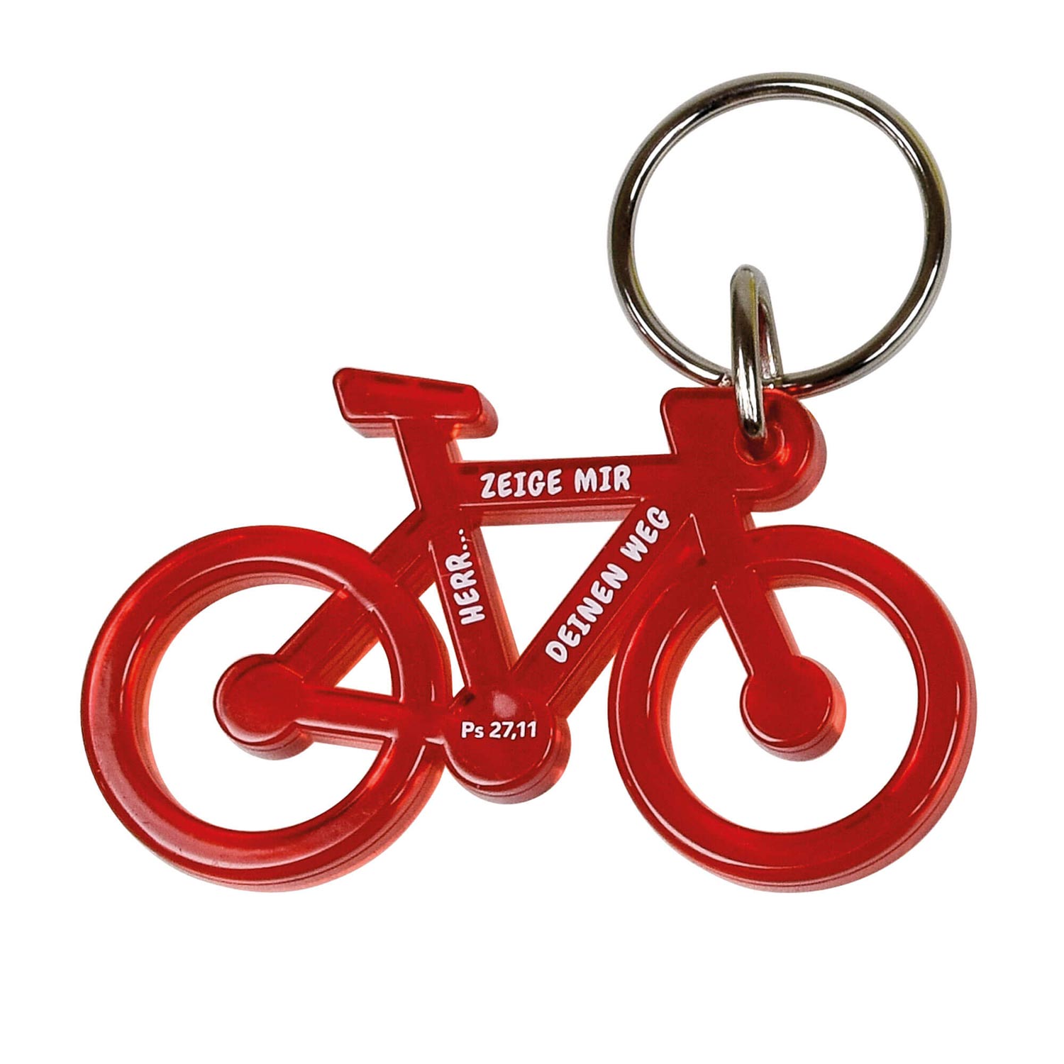 Schlüsselanhänger "Fahrrad" - Rot Schlüsselanhänger "Fahrrad" - Rot