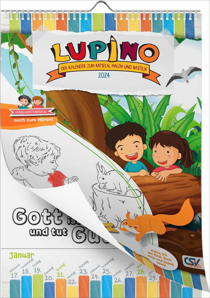 Lupino 2024 - Kinderkalender