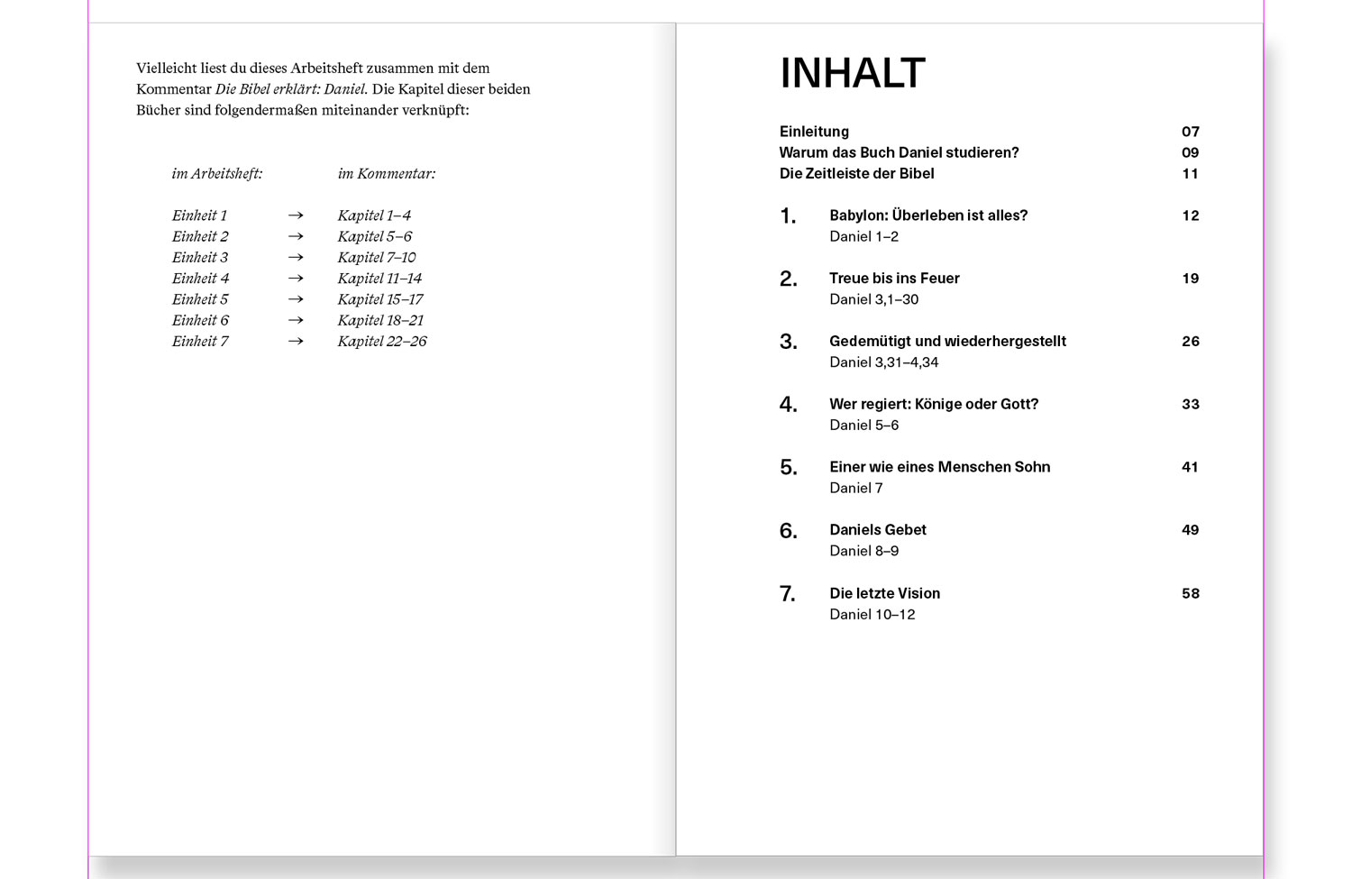 Daniel - Arbeitsheft