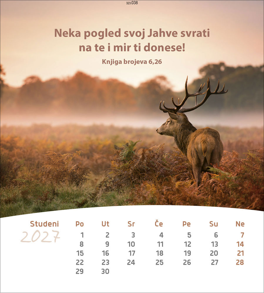 Leben für Dich 2027 - Verteilkalender (Kroatisch)