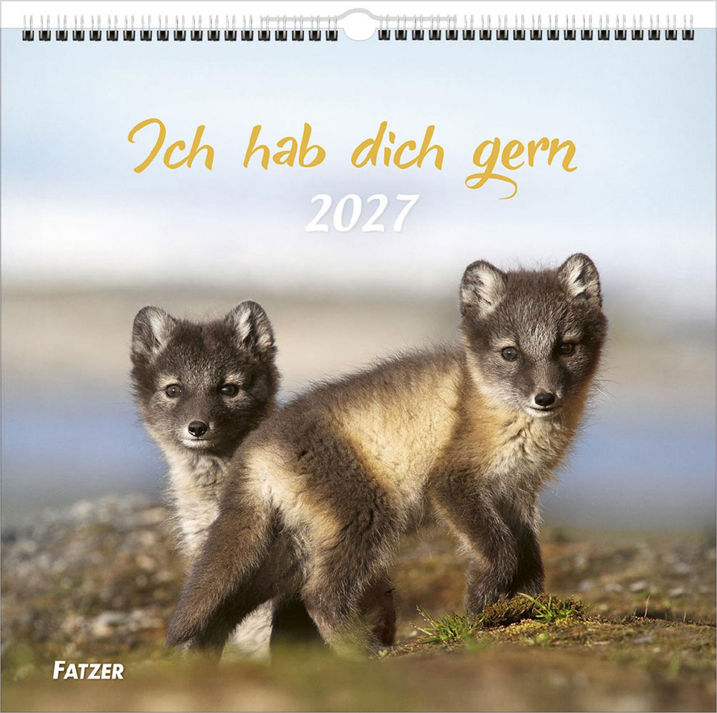 Ich hab dich gern 2027 - Wandkalender