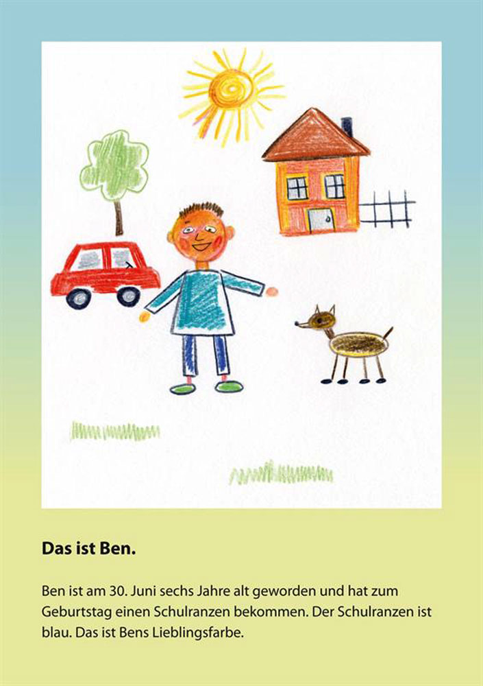 Jetzt bist du ein Schulkind - Junge