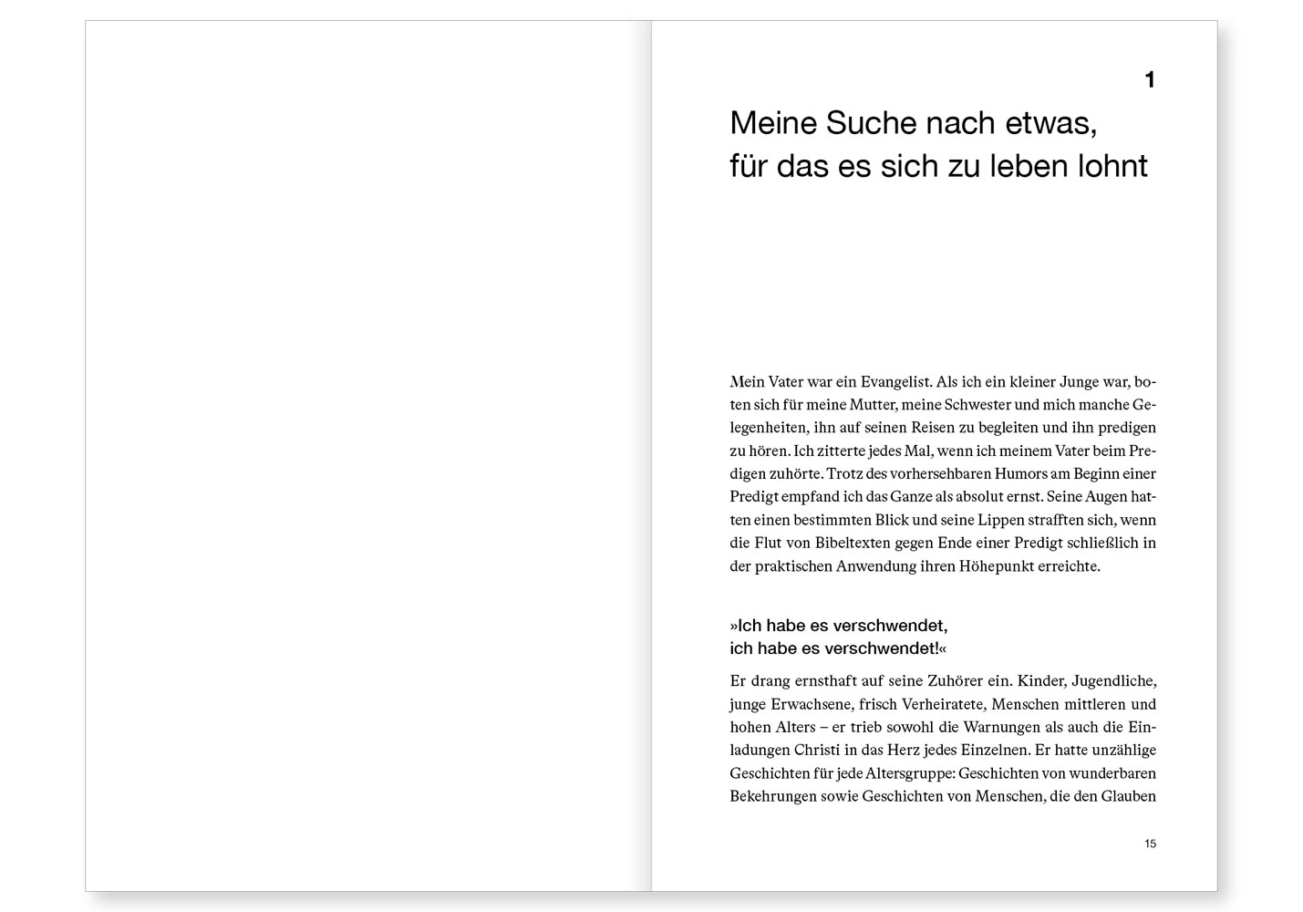 Du lebst nur einmal