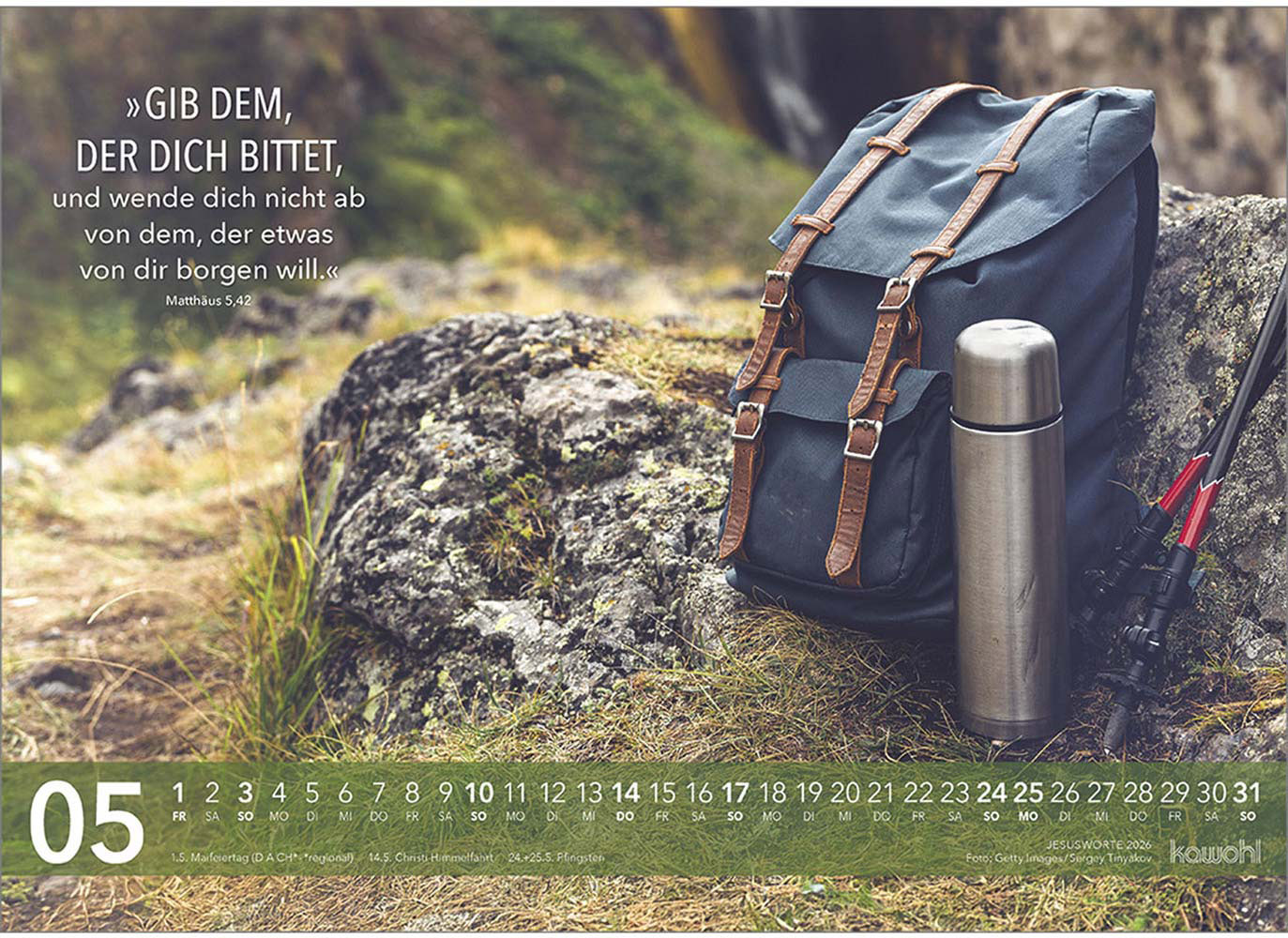 Jesus Worte 2026 - Wandkalender