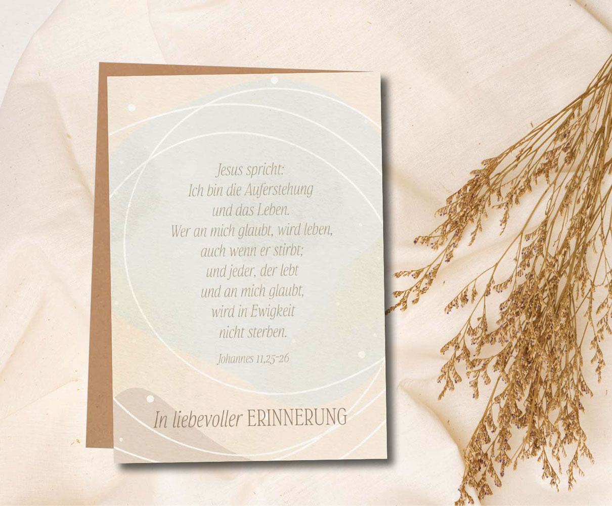 Faltkarte "In liebevoller Erinnerung"
